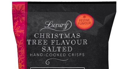 Iceland are selling Luxury Christmas Tree flavour crisps because you can never go too far