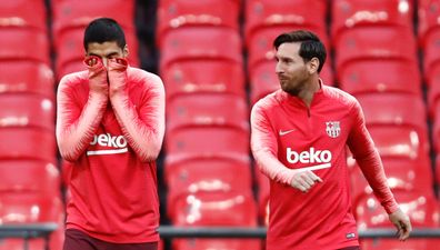 The Wembley pitch is in terrible condition for Tottenham vs Barcelona tonight after Anthony Joshua fight