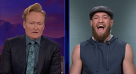 Conor McGregor was in flying form during his latest appearance on Conan