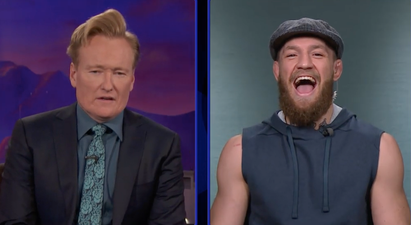 Conor McGregor was in flying form during his latest appearance on Conan