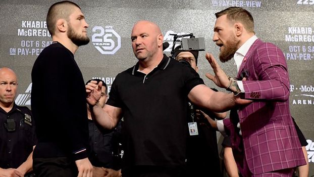 Khabib v McGregor Press Conference