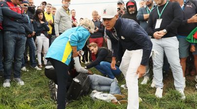 Woman who lost sight in eye after being hit by ball during Ryder Cup speaks out