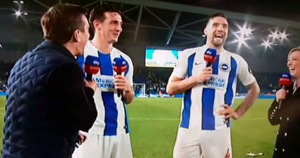 Shane Duffy and Lewis Dunk loved Gary Neville’s post-match suggestion