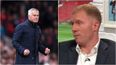 Paul Scholes took umbrage with Jose Mourinho’s comments on Rashford and McTominay