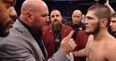 Dana White refused to hand Khabib Nurmagomedov his belt after melee