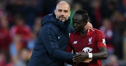 Guardiola shows Klopp’s Liverpool respect at Anfield as the title tilt already gets tense