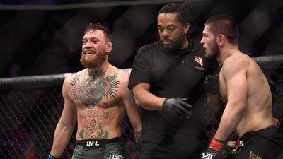 Microphones picked up comment from Conor McGregor after third round against Khabib