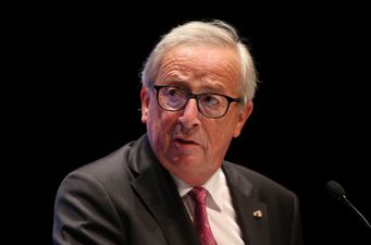 Jean-Claude Juncker denies mocking Theresa May by dancing before speech