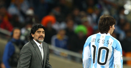 Maradona claims Lionel Messi’s toilet habits prevent him from being a leader