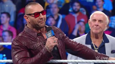 Batista, Rey Mysterio and The Undertaker all returned to WWE for Smackdown 1000