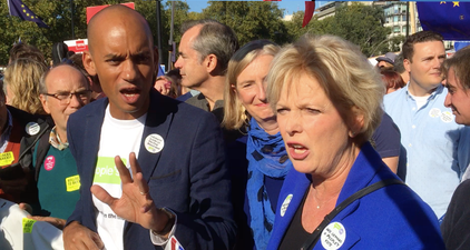 ‘Let them have a say on their future’: Politicians explain why they joined today’s People’s Vote March