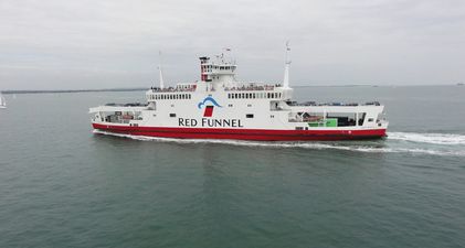 Ferry collides with ‘several yachts’ on the Isle of Wight