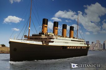 The Titanic II, following the exact same route as the original ship, to set sail in 2022