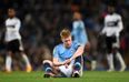 Kevin De Bruyne ruled out of Manchester derby with knee injury