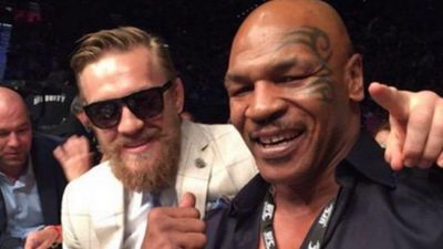 Conor McGregor buries hatchet with Mike Tyson and declares fondness for his marijuana strain