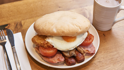 Morrisons have launched a staggeringly huge breakfast butty for a bargain price