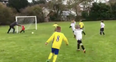 WATCH: Dad pushes son to try and make save in contender for video of the year