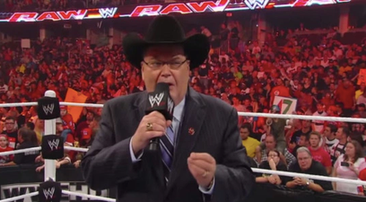 WWE commentator Jim Ross posts image of face injury to social media and fans respond with commentary lines