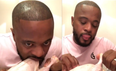 Patrice Evra bites, spanks, kisses and caresses raw chicken in latest video