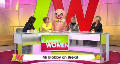 Loose Women got Mr Blobby on to talk about Brexit