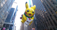 Giant Pokemon and Dragon Ball Z balloons float through New York at Macy’s Thanksgiving Parade