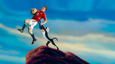 The Lion King but with Rugby Lions instead of real ones