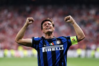 Javier Zanetti claims he could leg press 500kg