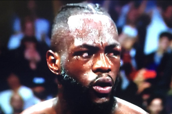 Deontay Wilder’s face when Tyson Fury got up from knockdown said it all