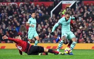 Lacazette and Arsenal teammates tweet Premier League about Marcos Rojo own goal