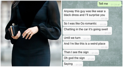 This girl’s story of a bad first date is as morbid as you’ll hear