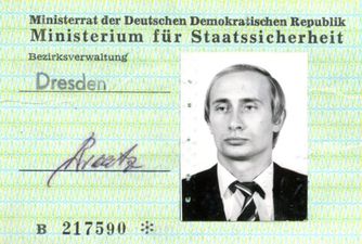 Vladimir Putin’s KGB spy ID discovered in Germany