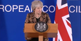 Theresa May confirms that it will not be possible to renegotiate her EU deal