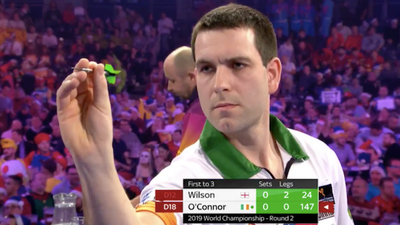 Willie O’Connor hits precocious checkout in best first set of competition