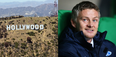 Hollywood style sign erected in Ole Gunnar Solskjaer’s hometown