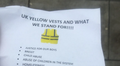 UK ‘yellow vest’ protesters’ list of things they ‘stand for’ are bizarre