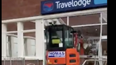 Man smashes Travelodge with digger ‘because he hadn’t been paid on time’