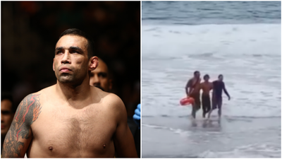 Former UFC heavyweight champion rescues drowning teenager