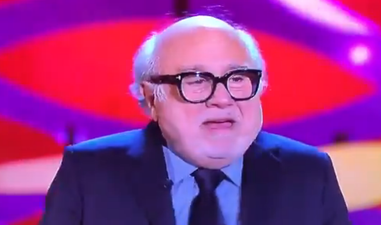 Danny DeVito delivers message of support for Arsenal at National Television Awards