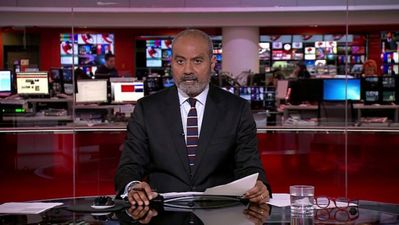 George Alagiah returns to BBC News at Six after a year of cancer treatment