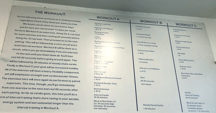 The East London boxing gym where your workouts are written on the wall