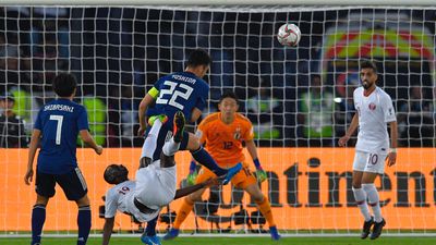 WATCH: Qatar score wondergoal to take the lead against Japan in Asian Cup final