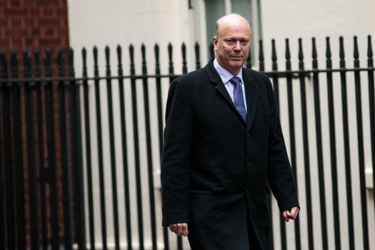 LONDON, ENGLAND - FEBRUARY 05: Transport Secretary Chris Grayling arrives for the weekly Cabinet meeting at Number 10 Downing Street on February 5, 2019 in London, England. British Prime Minister Theresa May will make a speech in Northern Ireland this afternoon pledging to avoid a hard border in Ireland after Brexit. (Photo by Jack Taylor/Getty Images)