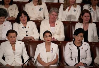 Alexandria Ocasio-Cortez refuses to stand, clap or smile during Trump State of the Union