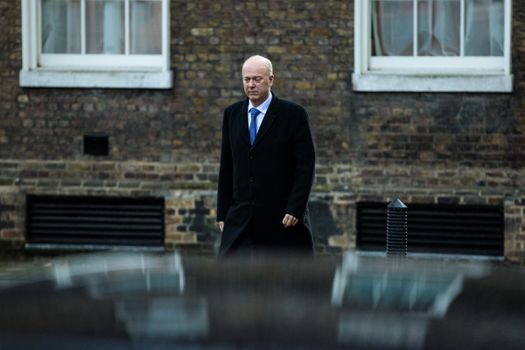 LONDON, ENGLAND - JANUARY 22: Transport Secretary Chris Grayling arrives for the weekly cabinet meeting at Downing Street on January 22, 2019 in London, England. The Prime Minister outlined Plan B for her Brexit deal to MPs yesterday. It included scrapping the £65 settled status fee for EU citizens and considerations given to amendments to the deal on workers' rights, no no-deal and the Irish Backstop. (Photo by Jack Taylor/Getty Images)