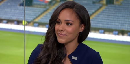 Alex Scott is a quality pundit and she’s being criticised purely because she is a woman