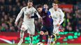 Watch Sergio Ramos get sent flying by Nelson Semedo during El Clásico