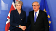 Jean-Claude Juncker tells Theresa May her Brexit deal is not open to renegotiation