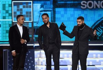 Drake cut off during Grammy speech after winning Best Rap Song