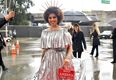 Donald Trump supporting singer Joy Villa wears ‘Build the Wall’ dress at Grammys