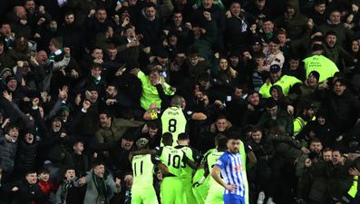 Scott Brown sent off for goal celebration after scoring last minute winner